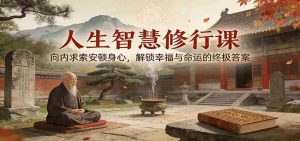 人生智慧修行课：向内求索安顿身心，解锁幸福与命运的终极答案-网创资源