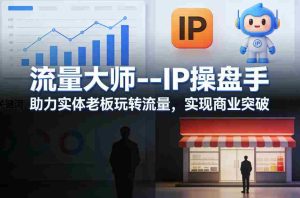 流量大师—IP操盘手，助力实体老板玩转流量，实现商业突破-网创资源