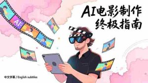 （17130期）AI电影制作终极指南：从创意到成片，系统掌握智能影视全流程实战课（中英字幕）-网创资源