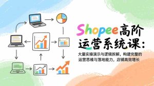 （17124期）Shopee高阶运营系统课：大量实操演示与逻辑拆解，构建完整的运营思维与落地能力，店铺高效增长-网创资源