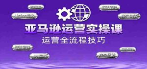 亚马逊运营实操课，选品策略，选品重点、广告最新打法、大促细节优化等（更新10月）-网创资源