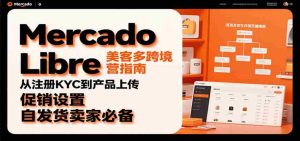 Mercado Libre 美客多跨境运营指南：从注册KYC到产品上传、促销设置，自发货卖家必备-网创资源