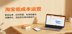 淘宝低成本运营，新店出单、好评积累、私域构建及流量转化、选品定位等（更新9月）-网创资源