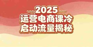 （16699期）2025小红书运营电商课：新手实战＋冷启动＋流量揭秘-网创资源