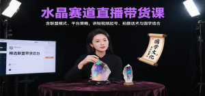水晶赛道直播带货课：含联盟模式、平台策略，讲短视频起号、拍摄话术与国学结合-网创资源