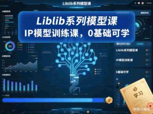 Liblib系列模型课，IP模型训练课，0基础可学-网创资源