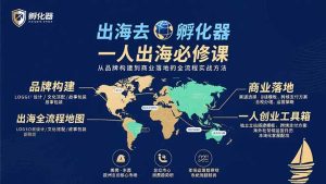 （15857期）出海去 孵化器 一人出海必修课：从品牌构建到商业落地的全流程实战方法-网创资源