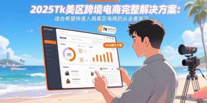 （15807期）2025Tk美区跨境电商完整解决方案：适合希望快速入局美区电商的从业者学习-网创资源