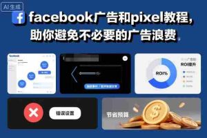 facebook广告和pixel教程，助你避免不必要的广告浪费-网创资源