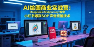 （15460期）AI绘画商业实战营：DeepSeek/Midjourney/教学 小红书爆款SOP 声音克隆技术-网创资源