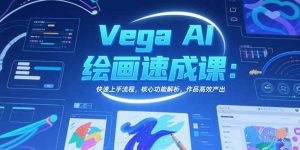 （15470期）Vega AI绘画速成课：快速上手流程，核心功能解析，作品高效产出-网创资源