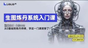 LibLibAI哩布哩布生图炼丹系统入门课，从生图到炼丹，只学这一门就够了-网创资源