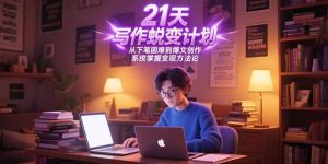 （15204期）21天写作蜕变计划，从下笔困难到爆文创作，系统掌握变现方法论-网创资源