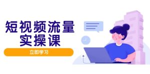 （14727期）短视频流量实战班，人设打造内容优化，矩阵投放管控有序，助力流量变现路-网创资源