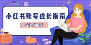 （14650期）小红书账号成长指南，爆款选题+精准定位+数据分析，系统提升账号变现能力-网创资源