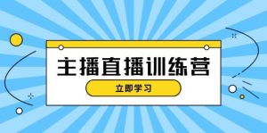 主播直播特训营：抖音直播间运营知识+开播准备+流量考核，轻松上手-网创资源