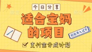 外国大胃王解说视频，挣支付宝分成计划收益，操作简单，轻松月入过W-网创资源