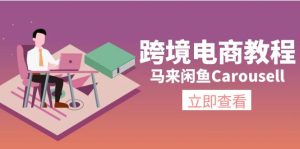马来西亚闲鱼平台Carousell跨境电子商务实例教程：自然环境/电子邮箱/手机处理/商品提交及总流量-网创资源