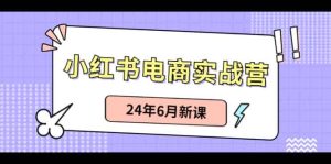 小红书电商实战营：小红书笔记带货和无人直播，24年6月新课-网创资源