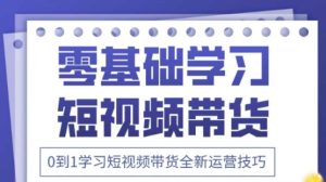 2025抖音全新短视频带货运营技巧，千款图片+万条文案+详细视频课程，零基础学习短视频带货-网创资源