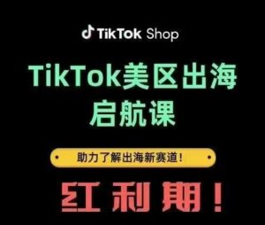 TikTok出海启航课(美区)助力了解出海红利新赛道-网创资源