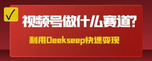用DeepSeek做中医养生风格的视频，爆款轻松制作，当日最高变现数张-网创资源