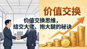 （18258期）某付费文章：价值交换思维，结交大佬、抱大腿的秘诀-网创资源
