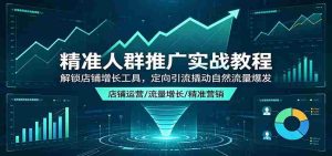 精准人群推广实战教程：解锁店铺增长工具，定向引流撬动自然流量爆发-网创资源