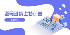 （14034期）亚马逊线上特训营，新品成长与库存规划，提升品牌推广能力，实现业务增长-网创资源
