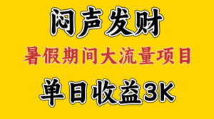 （11558期）闷声发财，假日高流量新项目，单日盈利3千  ，取出执行能力，2个月翻盘-网创资源