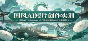 国风AI短片创作实训：巧用GPT与Seedance2.0零基础复刻白蛇传影视短片-网创资源