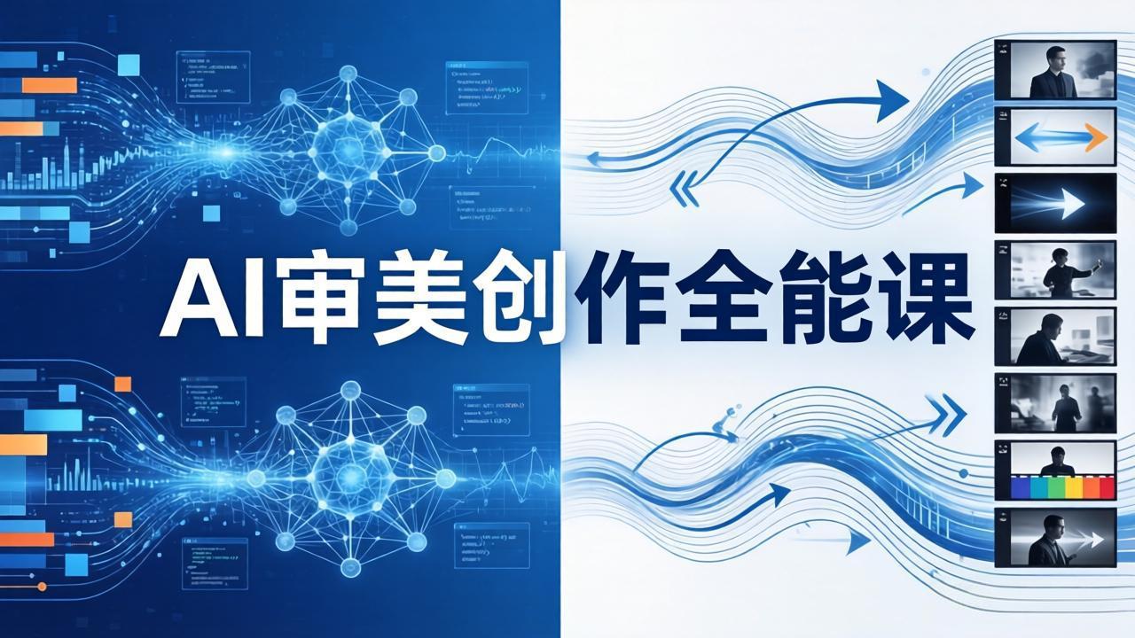 AI审美创作全能课：MJ+Seedance+模型训练+影视分镜+编剧，一站式掌握AI艺术创作-网创资源