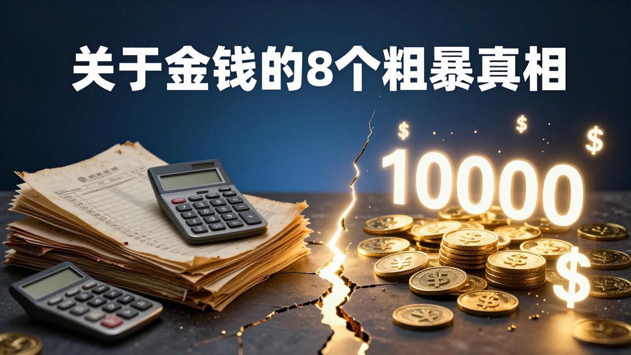 付费文章：关于金钱的 8 个粗暴真相，彻底重塑你的赚钱思维与财富认知-网创资源