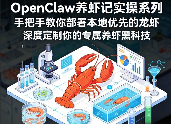 OpenClaw养虾记实操系列，手把手教你部署本地优先的龙虾，深度定制你的专属养虾黑科技(更新)-网创资源