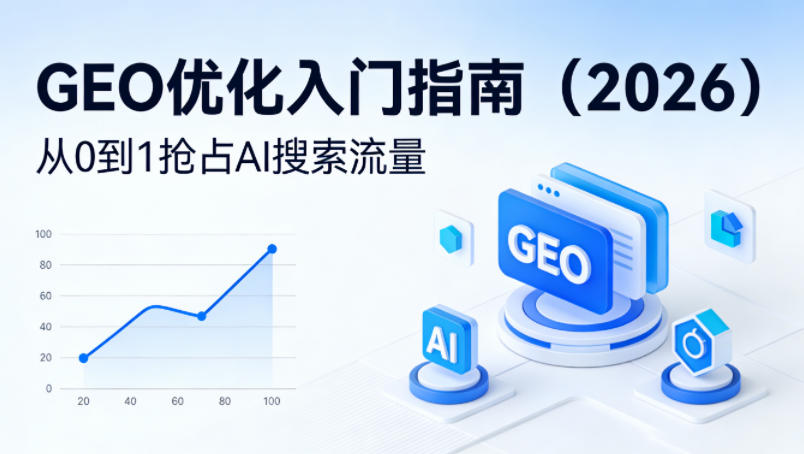 【最新】GEO优化入门指南(2026)，从0到1抢占AI搜索流量-网创资源